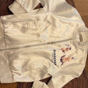 Burberry jacket L SATIN WHITE